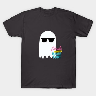 Cool Halloween Ghost T-Shirt